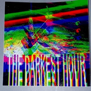 The Darkest Hour vinyl waterproof support sticker